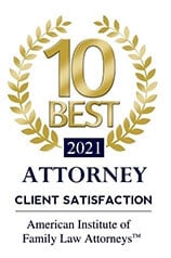 10 Best Attorney 2021 Client Satisfaction | American Institute of Family Law Attorneys