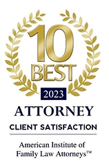 10 Best 2023 Attorney Client Satisfaction | American Institute of Family Law Attorneys