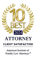 10 Best 2024 Attorney Client Satisfaction | American Institute of Family Law Attorneys